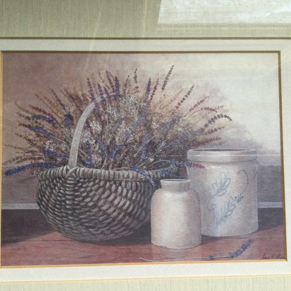Arnie Fisk The Lavender Evening Framed Matted Print Art In Motion wall hanging - Picture 4 of 7